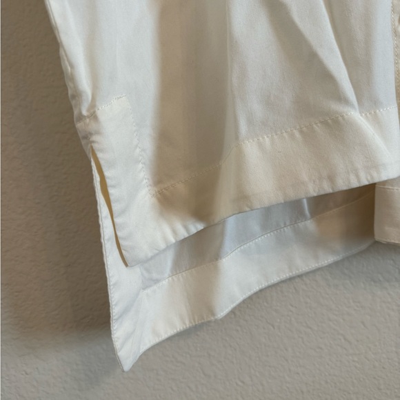 Everlane The Drapey Square Shirt Bone White Boxy Tencel Oversize XS - Picture 7 of 14